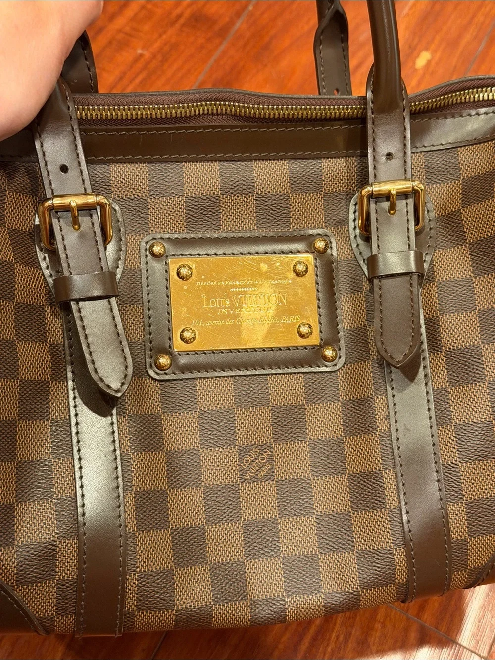 Louis Vuitton Damier Ebene Berkeley Bag
